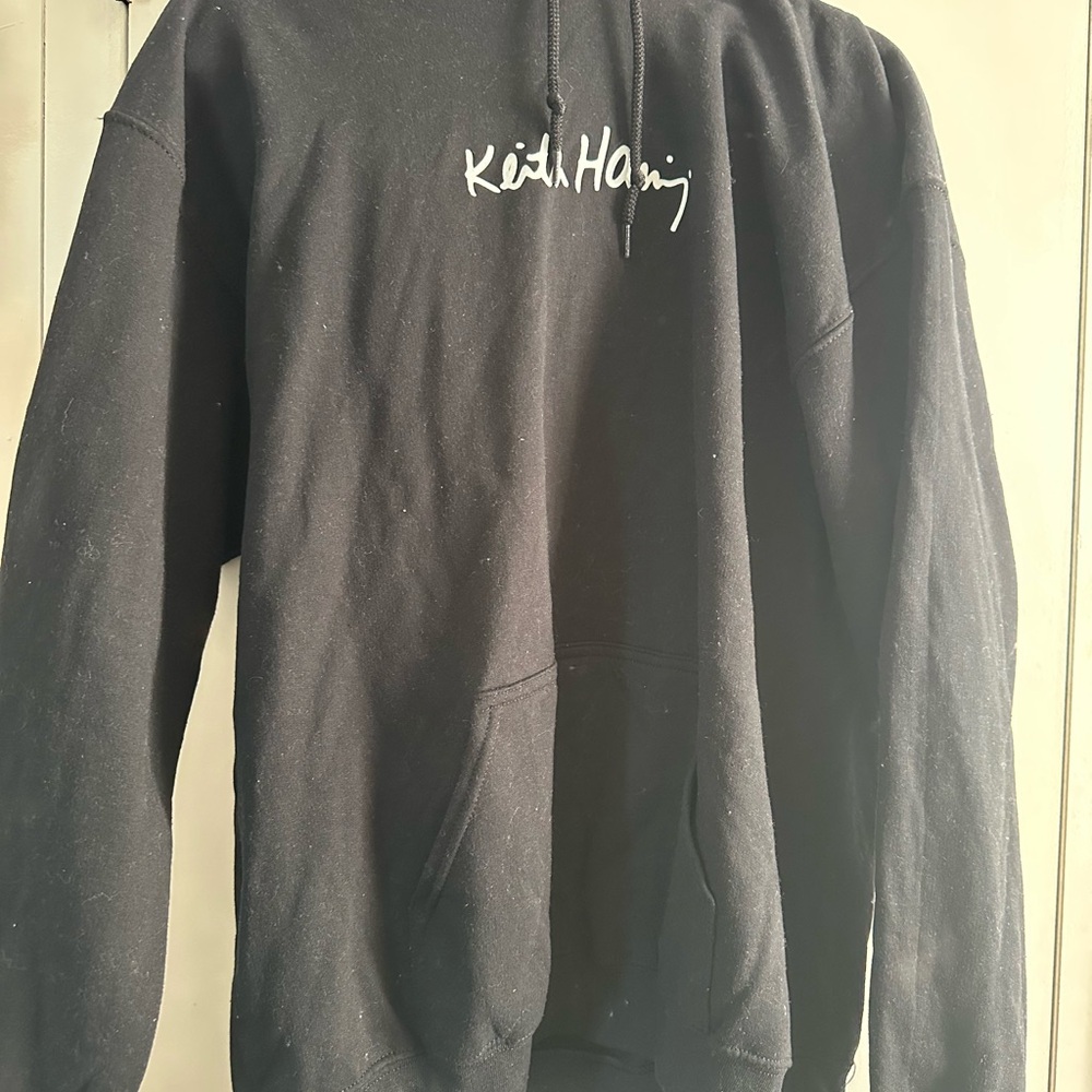 Keith Haring Black Men's Hoodie
